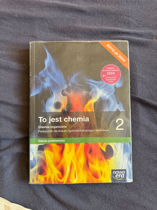 Książka do 2/3 klasy liceum. to jest chemia 2 poziom podstawowy
