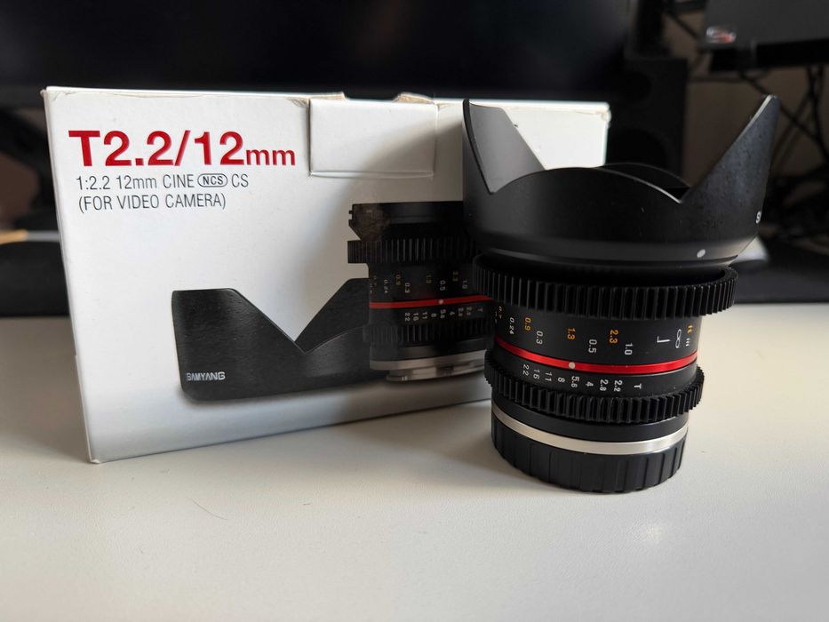 Obiektyw Samyang 12 mm T2.2 NCS CS Sony e-mount