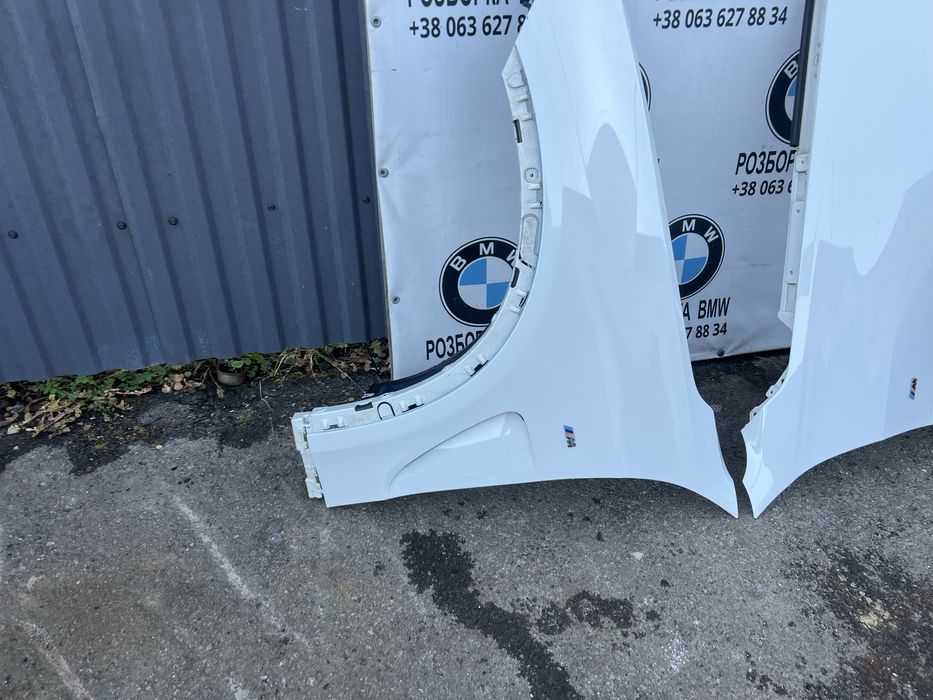 Крила bmw x5 f15 бмв Alpinweiss III (Alpine White III) - білий колір