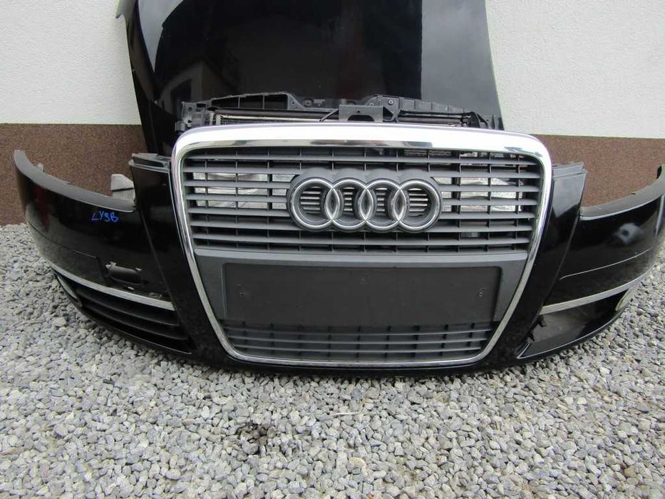 Audi A6 C6 LY9B maska zderzak przedni przód pas komplet Ostrowiec ...