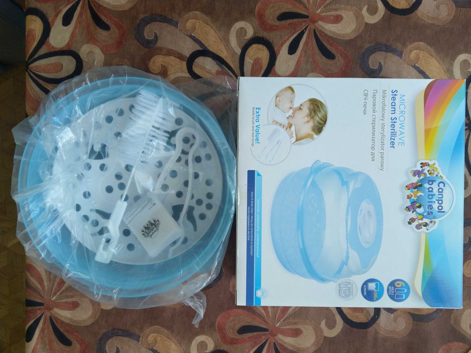 Mikrofalowy sterylizator parowy