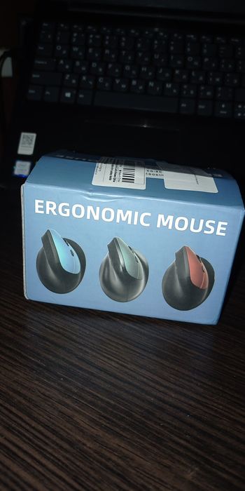 Анатомічна вертикальна мишка bluetooth/usb