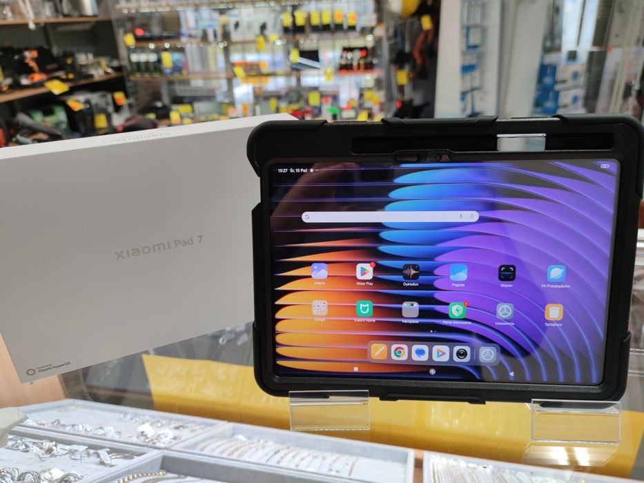 Tablet Xiaomi Pad 7 8/256GB jak Nowy pancerny case Komis Madej Tarnów