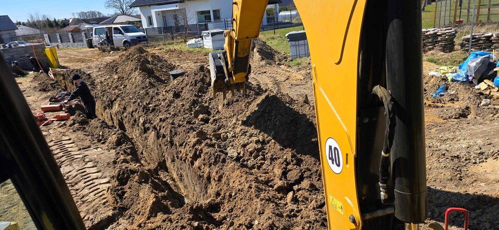 Koparko Ładowarka Cat 432E