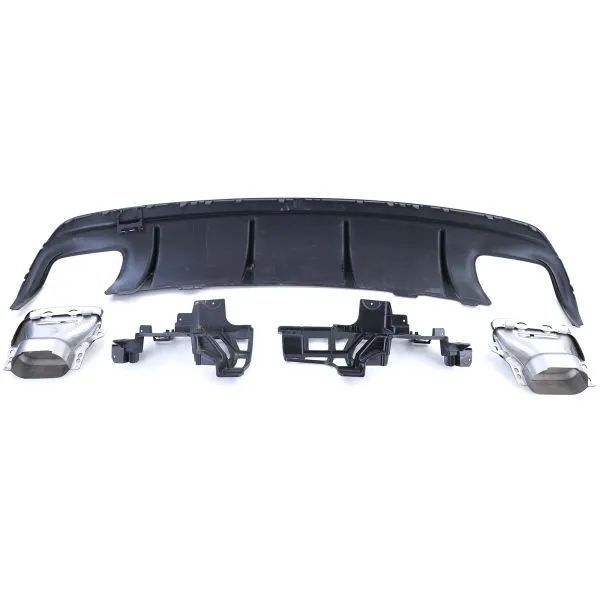 Difusor com Ponteiras Mercedes CLA W117 X117 (2013 a 2018)