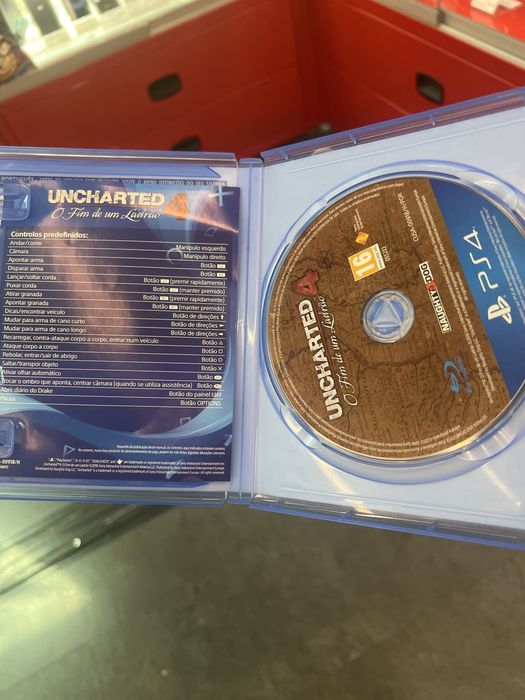 Jogo ps4 playstation hits UNCHARRTED4 o fim de um Ladrao