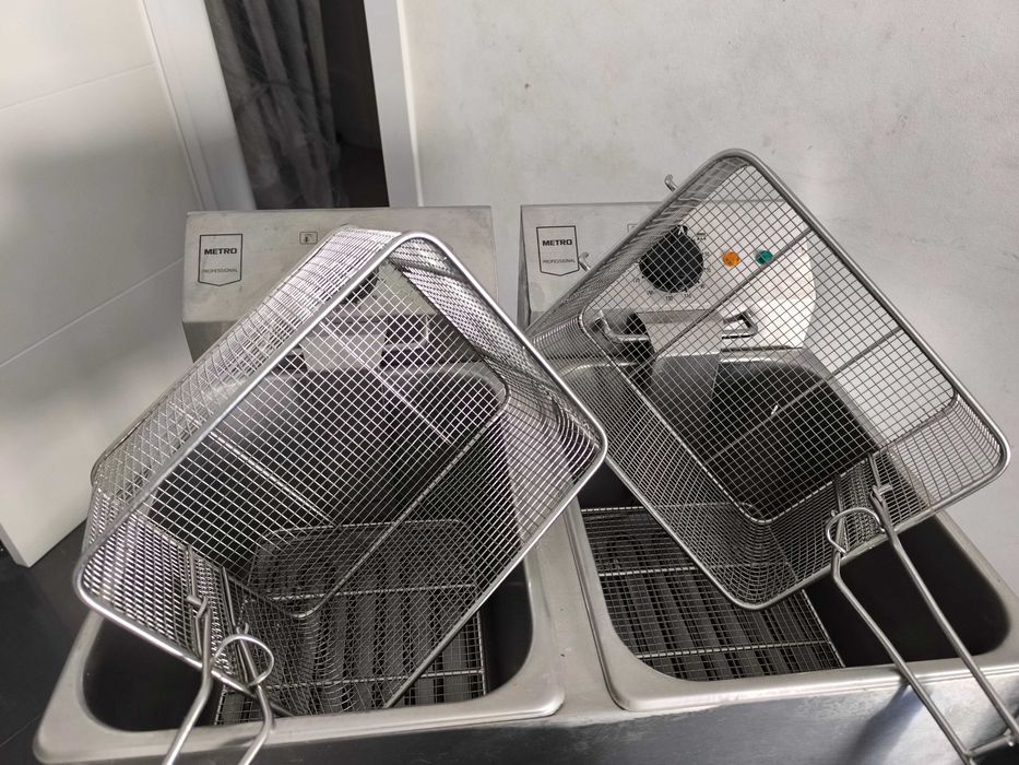 Fritadeira dupla METRO Professional 6500W – como nova