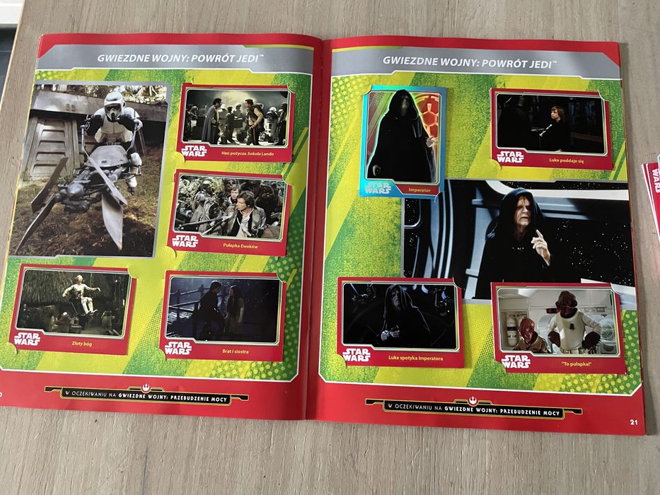 Album na karty Star Wars przebudzenie mocy 115 kart