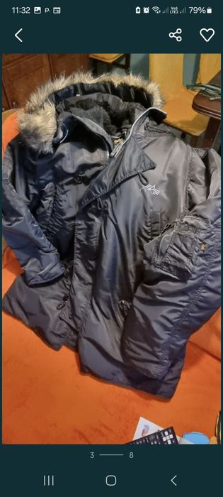 Alpha Industries N3B Alpha Industries XL/XXL USA