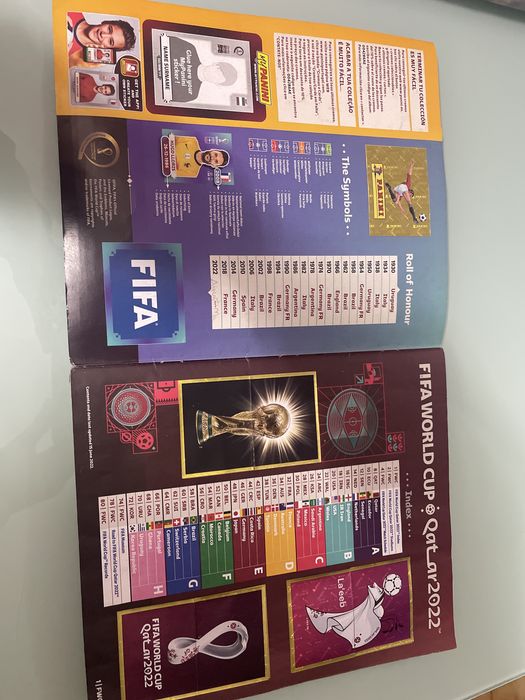 Album copa do mundo 2022