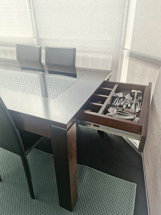 Mesa sala extensível