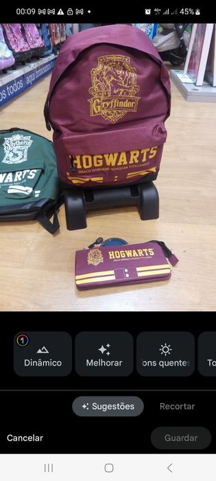 Mochila Harry Potter 43×32×14- Excelente para colecionadores- Hogwarts