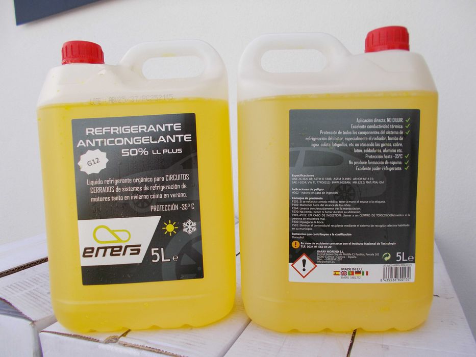 Anticongelantes auto G12 / G13 e motos multi marcas