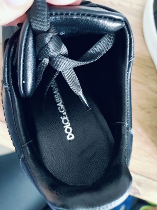 Buty dolce gabbana czarne 36 sneakersy
