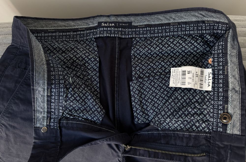 Calça Chino Slim Fit Salsa 39