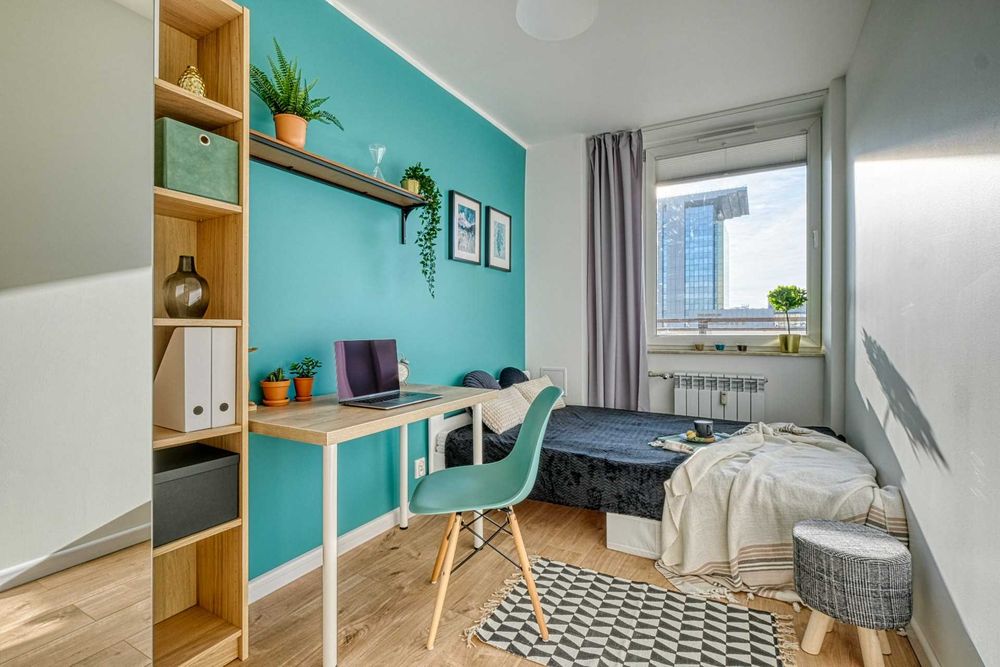 Przestronny Pokój 1-os. na Pradze – Ostrobramska 82, naprzeciw Atrium Promenada.