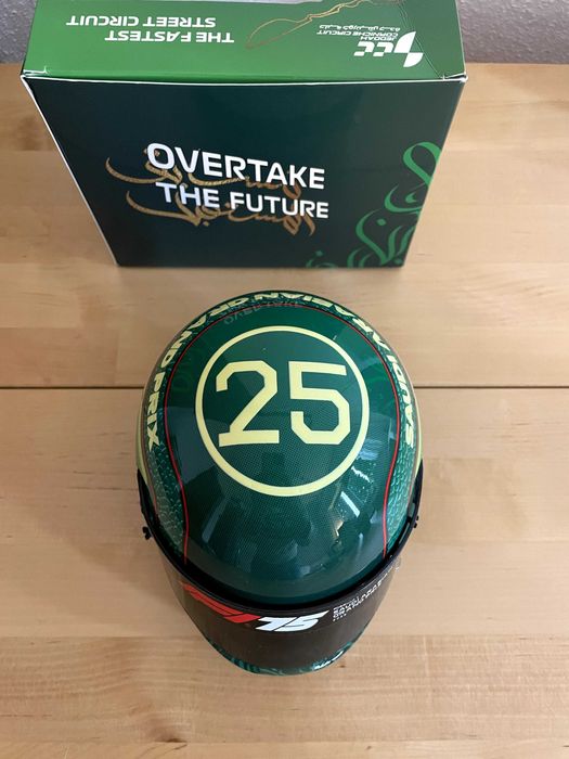 Bell Mini Helmet 1:2 – Formula 1 Saudi Arabian GP 2025 Limited Edition
