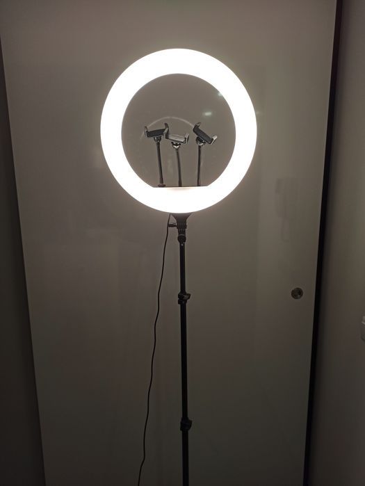(NOVO) Ring Light 46CM + Tripé 2,10 Ajustavel