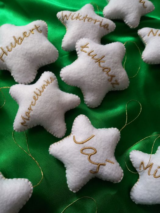 Zawieszka gwiazdka personalizacja, z imieniem