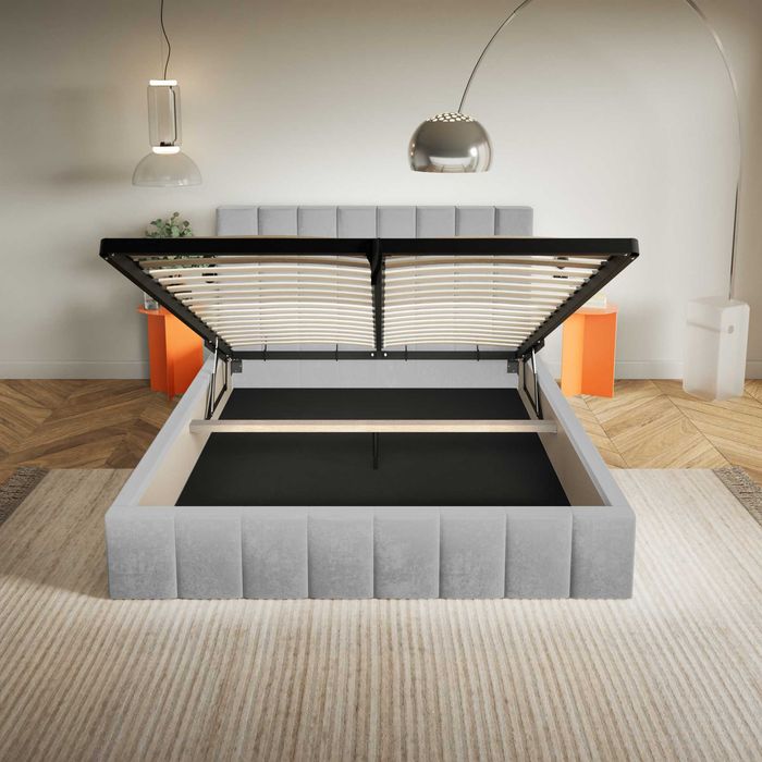 Łóżka łóżko tapicerowane IBIZA 160x200 180x200 pojemnik gratis