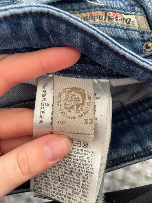 spodnie jeansy Diesel rozmiar L