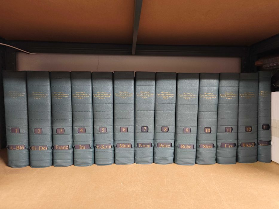Wielka encyklopedia powszechna PWN , 13 tomów