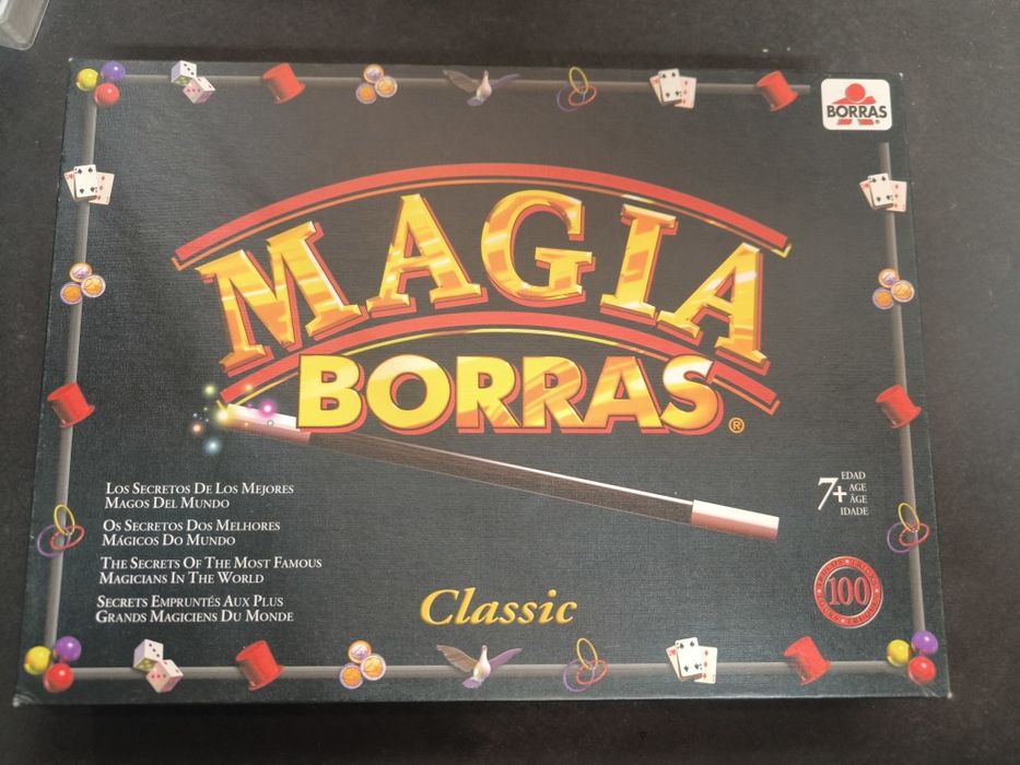 Kit Magia Borras Classic - 100 Truques
Desperta o mágico que há em ti!