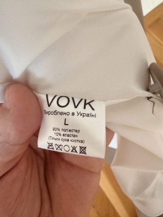 Піджак Vovk з еко шкіри L