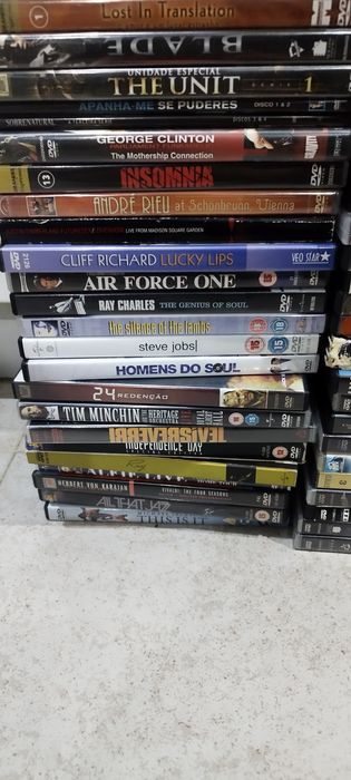 Grande lote de dvds