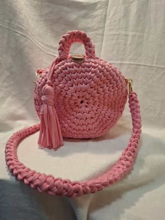 Ręcznie robiona torebka na szydełku- Unikat handmade!!!