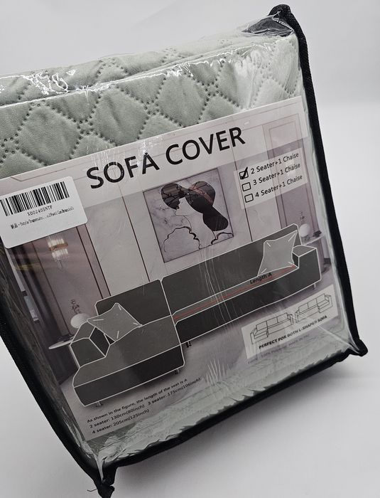 Zielony pokrowiec na narożnik Ystyle dwuosobowy