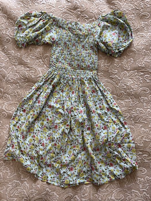 Літній сарафан з принтом