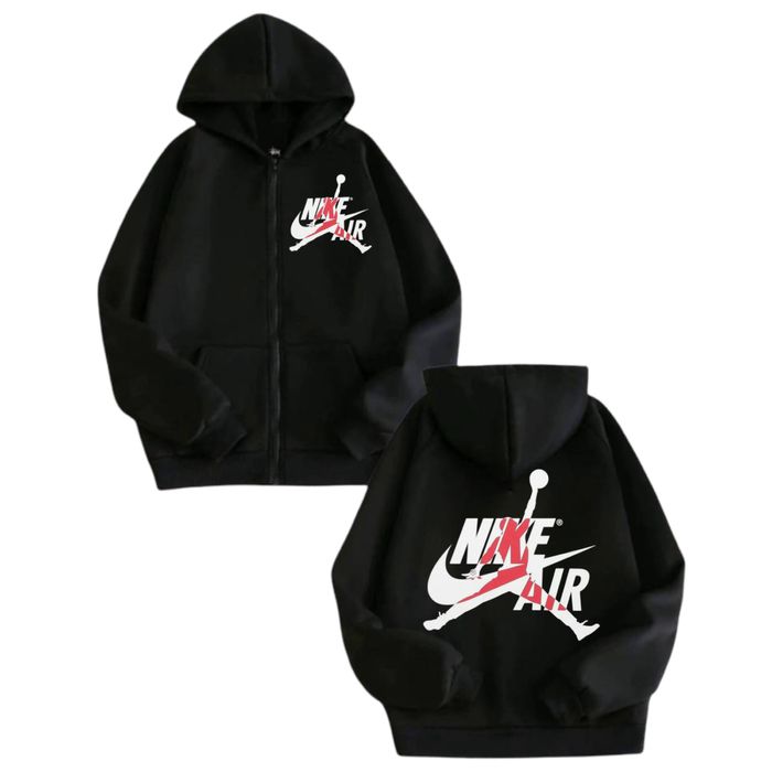 Зип-Худи Jordan Air Nike Logo унисекс Джордан найк толстовка кофта