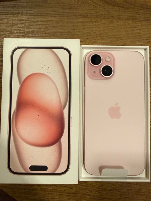 Iphone 15 256mb NOWY Różowy Pink