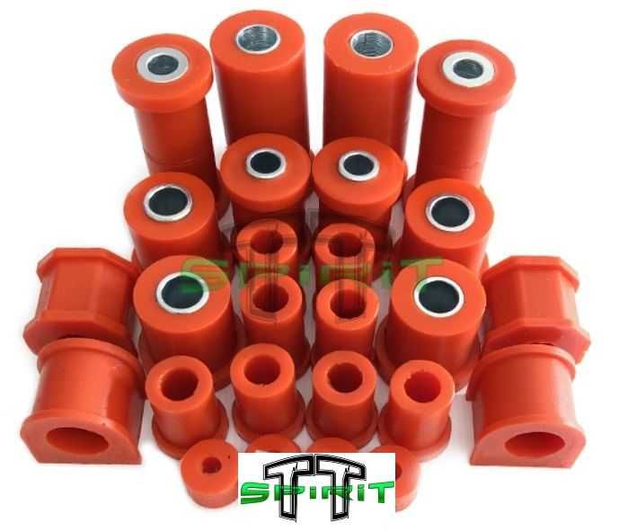 Kit de casquilhos/sinoblocos reforçados em Poliuretano MITSUBISHI L200