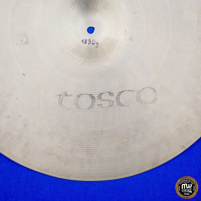 ‼️ Tosco - talerz Crash/Ride 20” Vintage ‼️