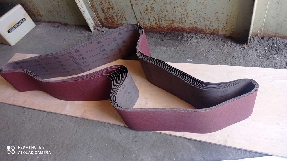 Шліфувальна стрічка Р 80 довжина 2600 мм Швейцарія