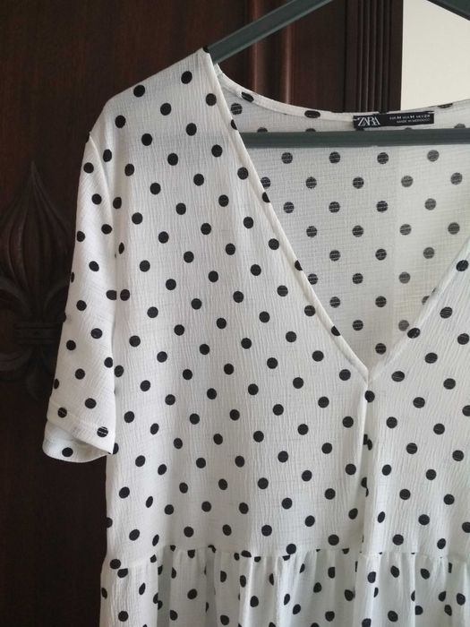 Vestido midi/comprido da zara