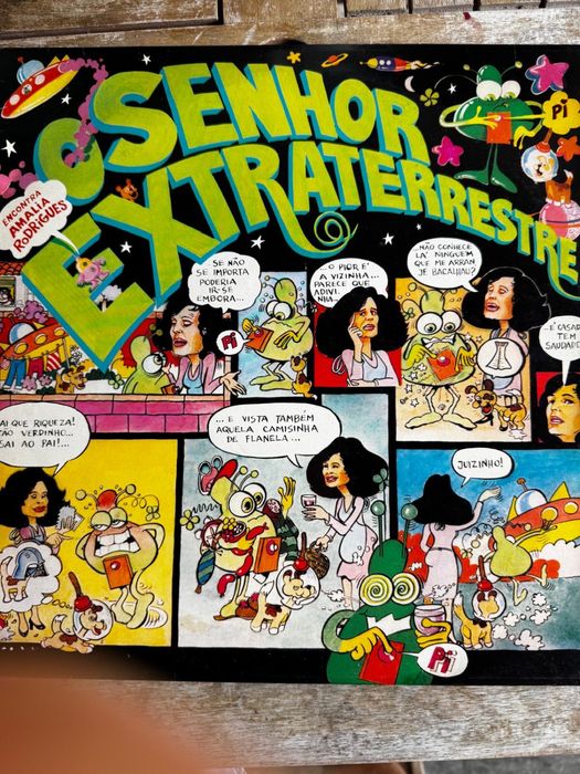 Vinil da Amalia “O extra terrestre”