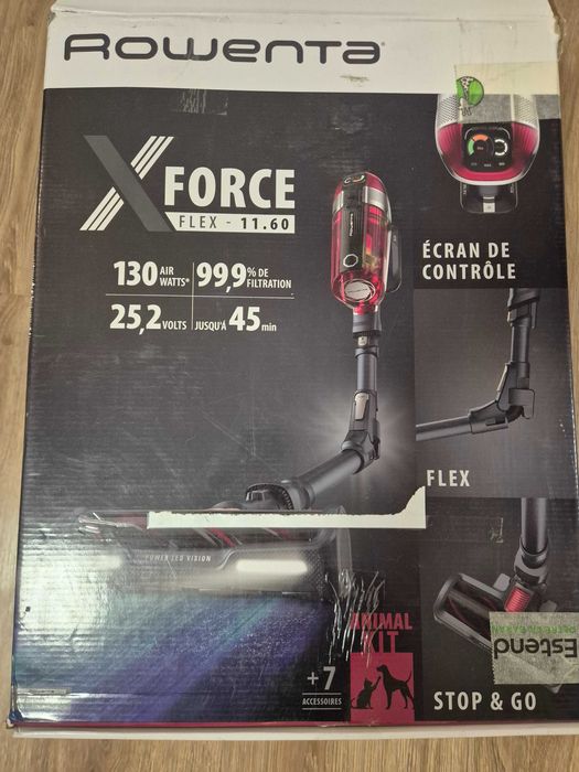 Rowenta X-Force Flex 11.60 RH9878 Odkurzacz Pionowy 130AW Animal Care
