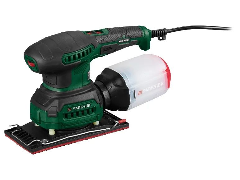 Шлифмашина 3в1 вибро/эксце/орбитал из ГЕРМАНИИ. Parkside PMFS 200 C3