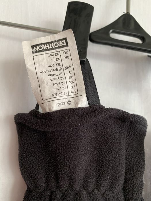 Дитячі зимові флісові рукавички з “decathlon”