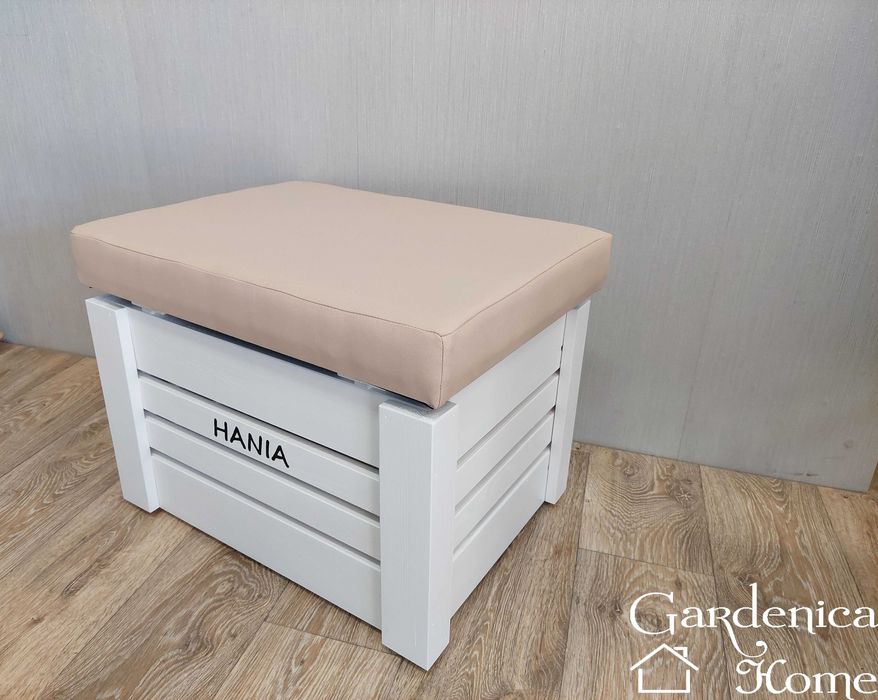 Pufa skrzynia kufer schowek siedzisko ławka przedpokój otwierana