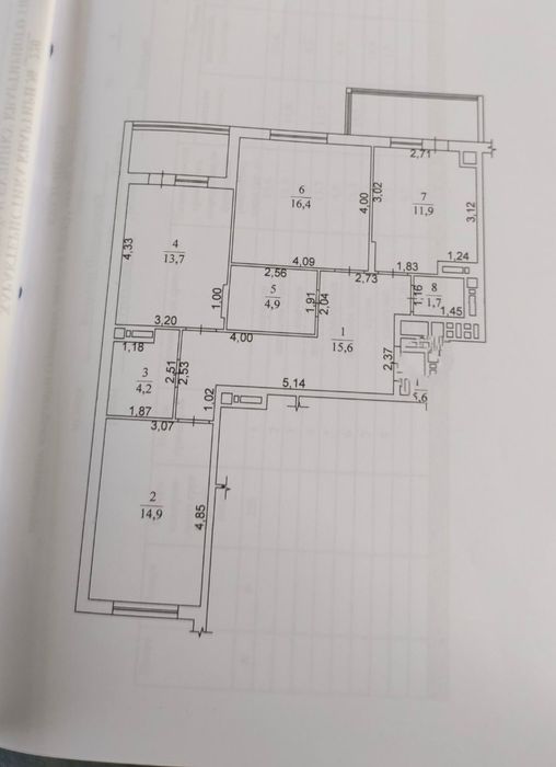 Продам 3к квартиру ЖК Озерний Гай Приозерний бульвар 5