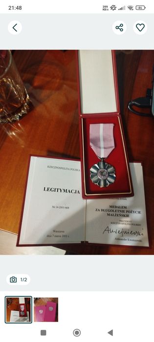 Medal za długie pożycie małżeńskie