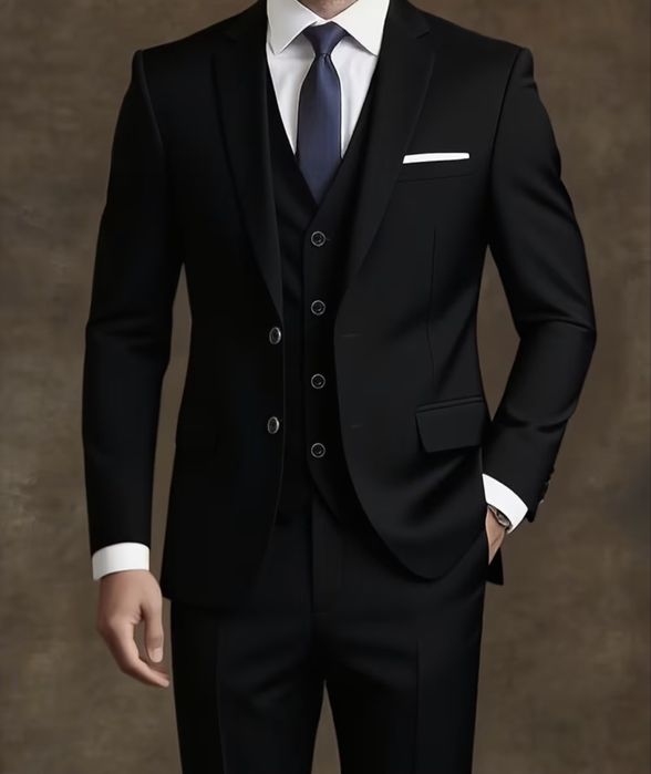 Garniur  męski  ,, L ,, Nowy trzy częściowy