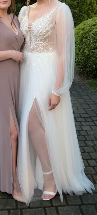 Suknia ślubna w literę A