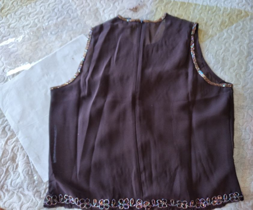 Top de cerimónia, marca La Redoute, tamanho 44