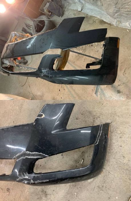 Ремонт бамперов пайка пластика любой сложности крепления решетки фары