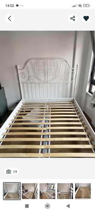 Cama IKEA modelo Leirvic